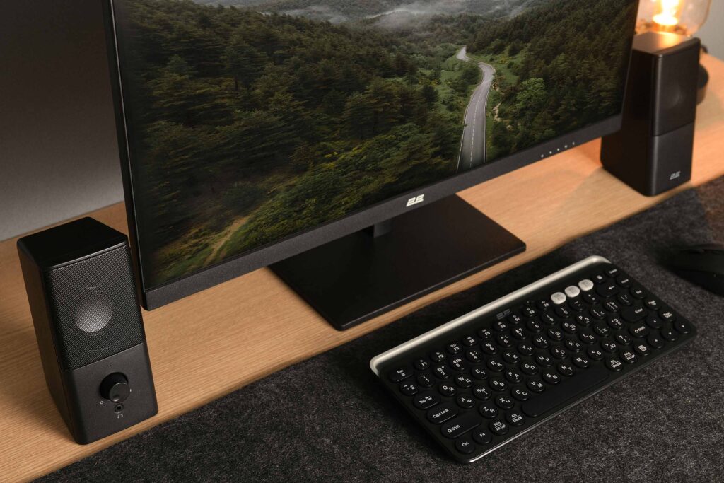 Multimedia speaker 2E PCS202, 2.0, USB, Black