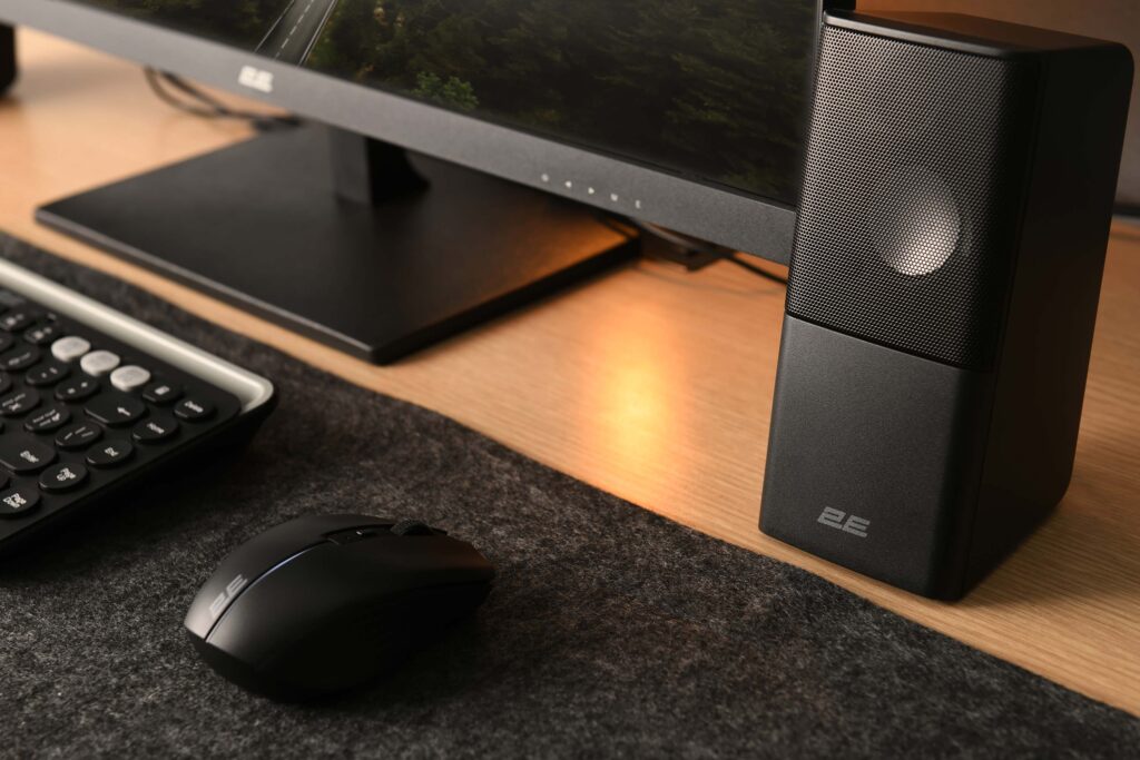 Multimedia speaker 2E PCS202, 2.0, USB, Black
