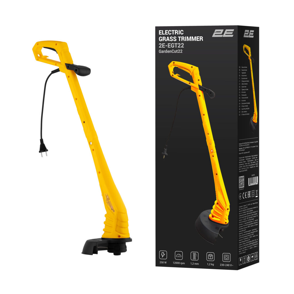 Тример садовий 2E GardenCut 22 250Вт 22см 1.2кг