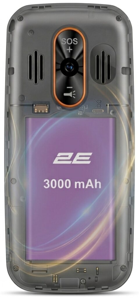 Мобильный телефон 2E E350 3.5″ 2SIM, 3000мА•ч, черный