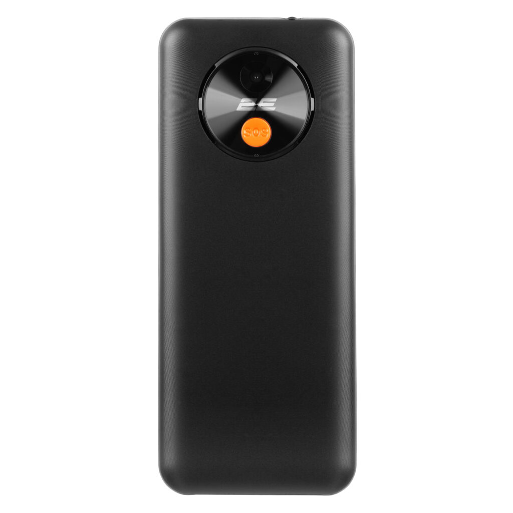 Мобильный телефон 2E E280 2025 2.8″ 2SIM, 1500мА•ч, чёрный