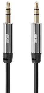 Кабель 2E аудио jack 3.5mm-M Coiled 1.8м Black