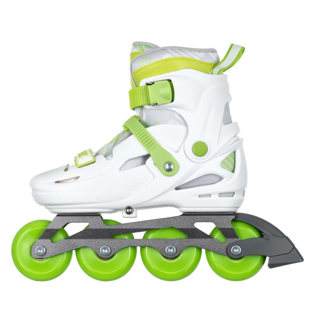 Roller skates 2E Lumi, size 33-36, Green