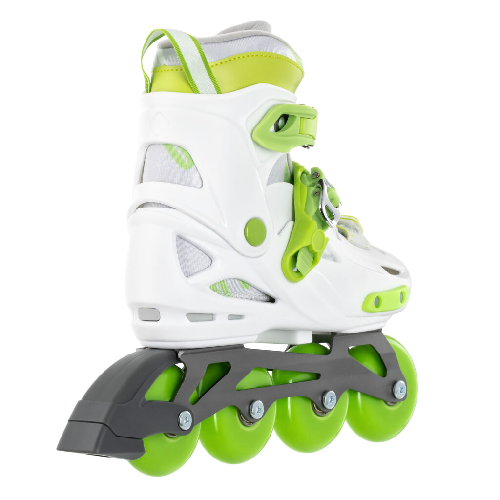 Roller skates 2E Lumi, size 33-36, Green