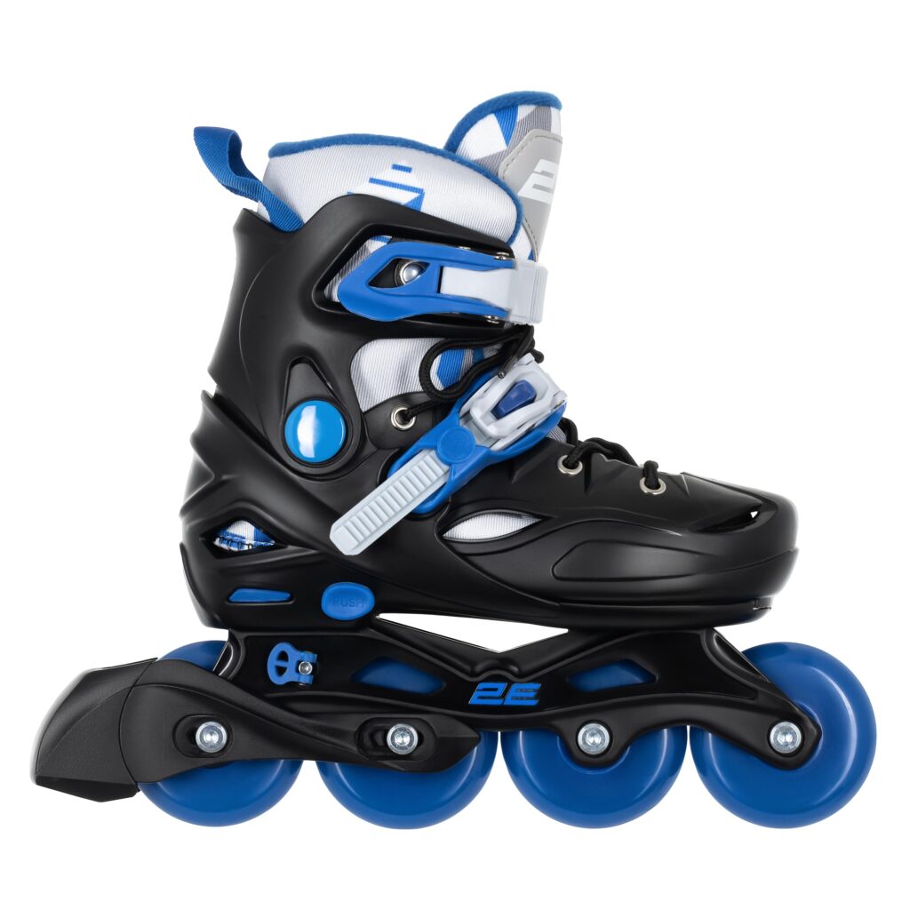 2E Remy Roller Skates, Size 28-31, Blue