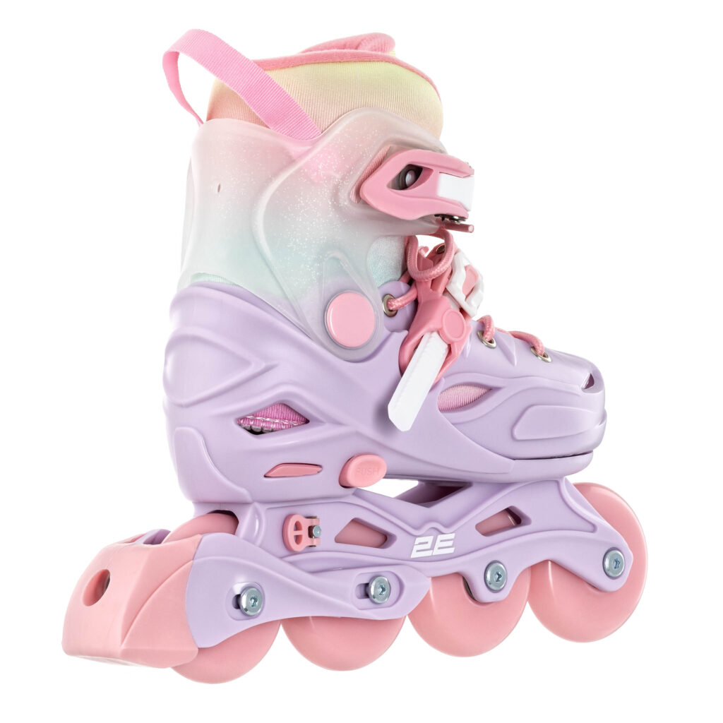 2E Remy Roller Skates, Size 28-31, Purple
