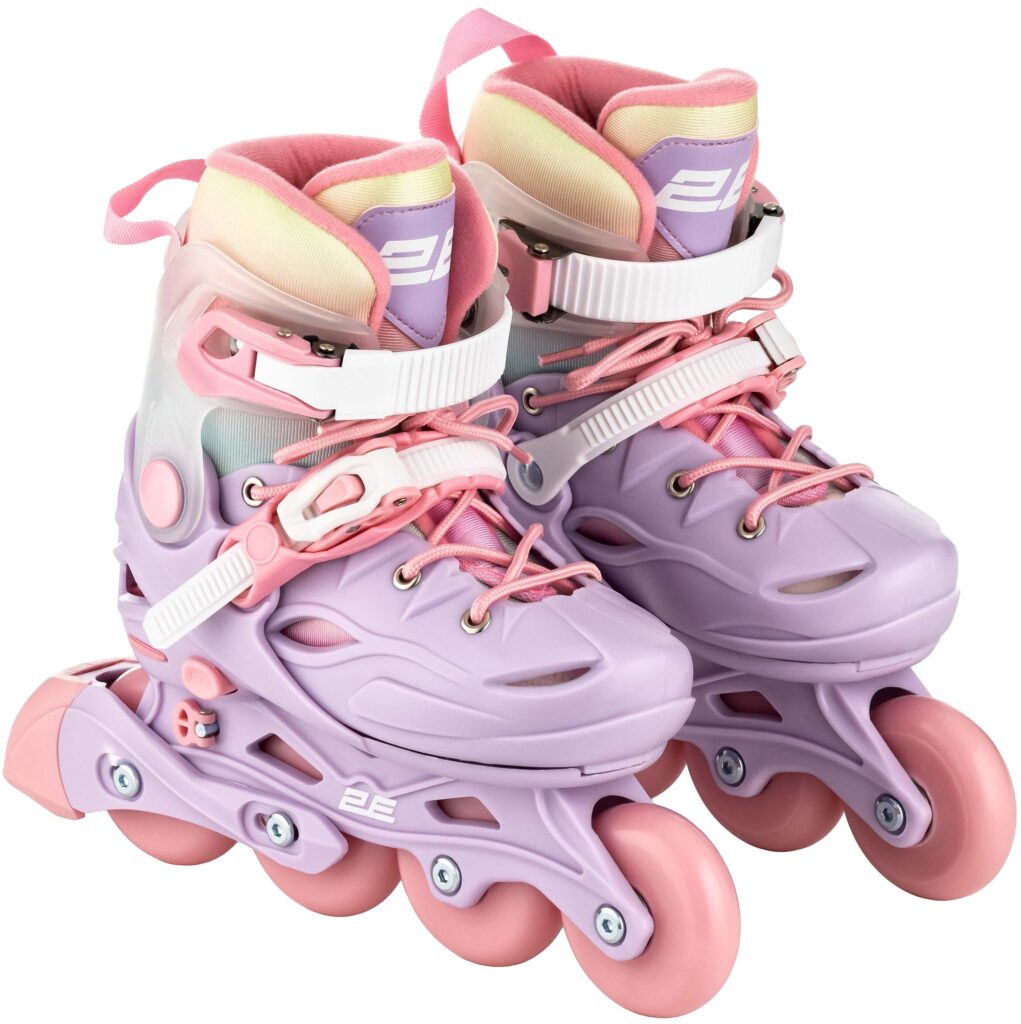 2E Remy Roller Skates, Size 28-31, Purple