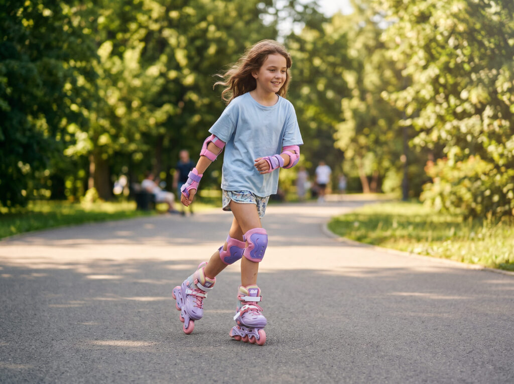 2E Remy Roller Skates, Size 28-31, Purple