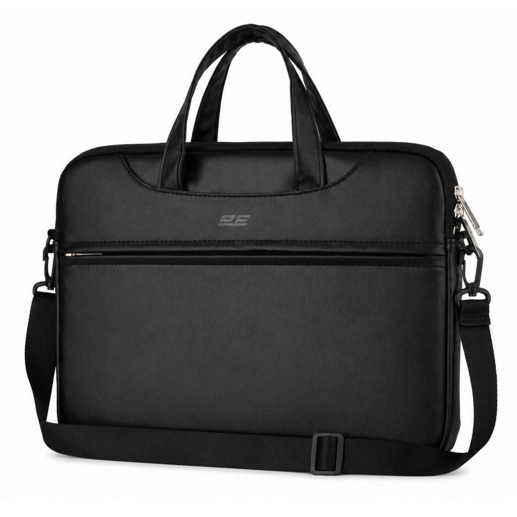 Сумка для ноутбука 2E, Slim Business 17″, чёрный