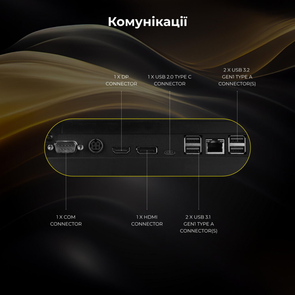 Комп’ютер персональний моноблок 2E Rational K6 23.8″ FHD IPS Intel i3-14100, 16Gb, F480GB, UMA, H610, K6.610, 120W, Win11P, чорний