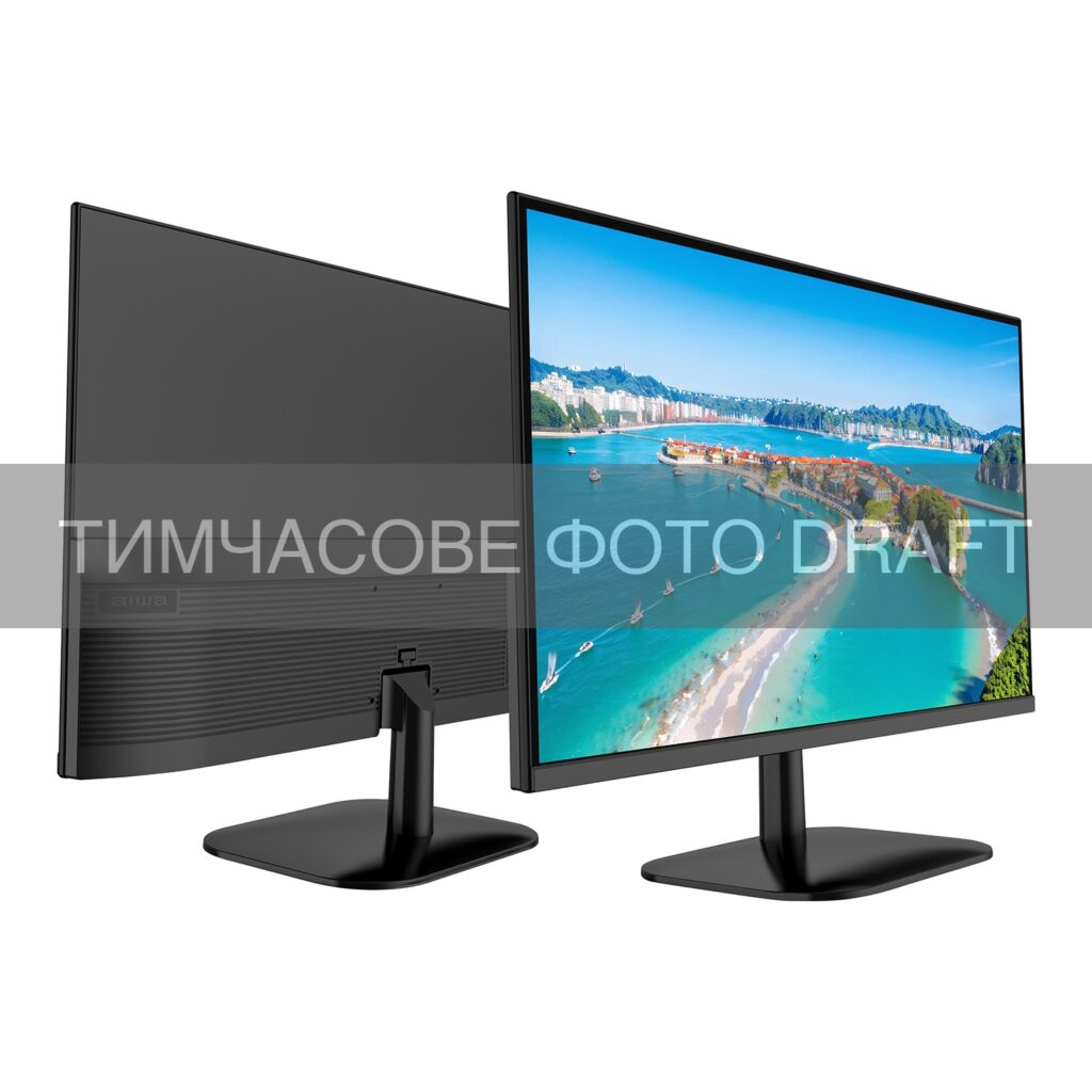 Монітор 2E 27″ A2726B D-Sub, HDMI, VA, 100Hz