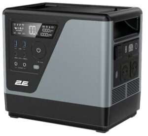 2E Портативна електростанція Vartovyy, 3600 Вт (7200 Вт пік), 3686 Вт/год, WiFi/BT, IP54, швидка зарядка