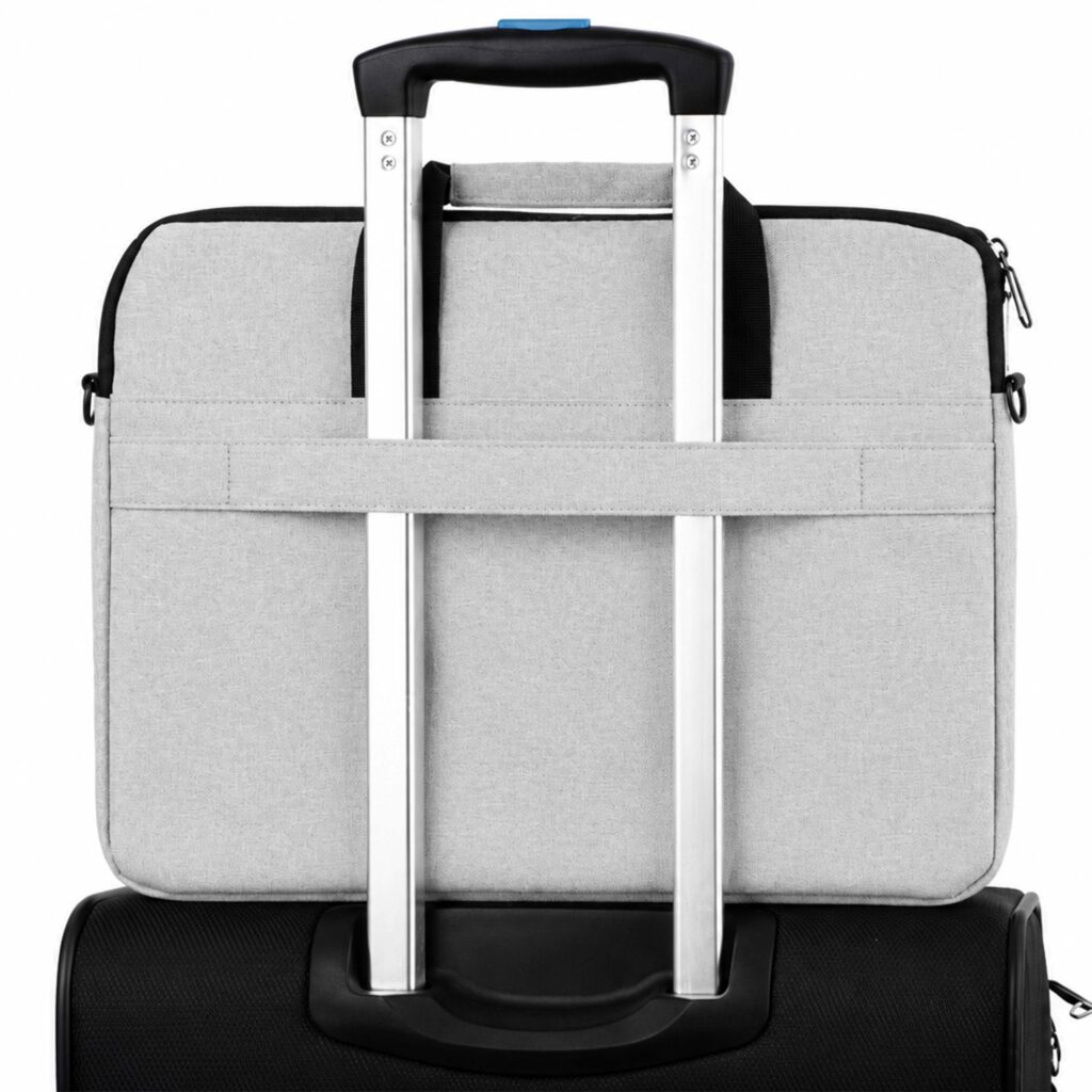 2E Laptop Bag, Slim Keeper Plus 17″, grey