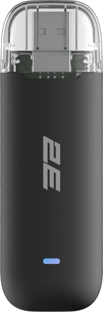 Mobile router 2E PowerLink MiFi-1 (2026) LTE, Wi-Fi4, 1xUSB, 1xCRC9 Transparent-black