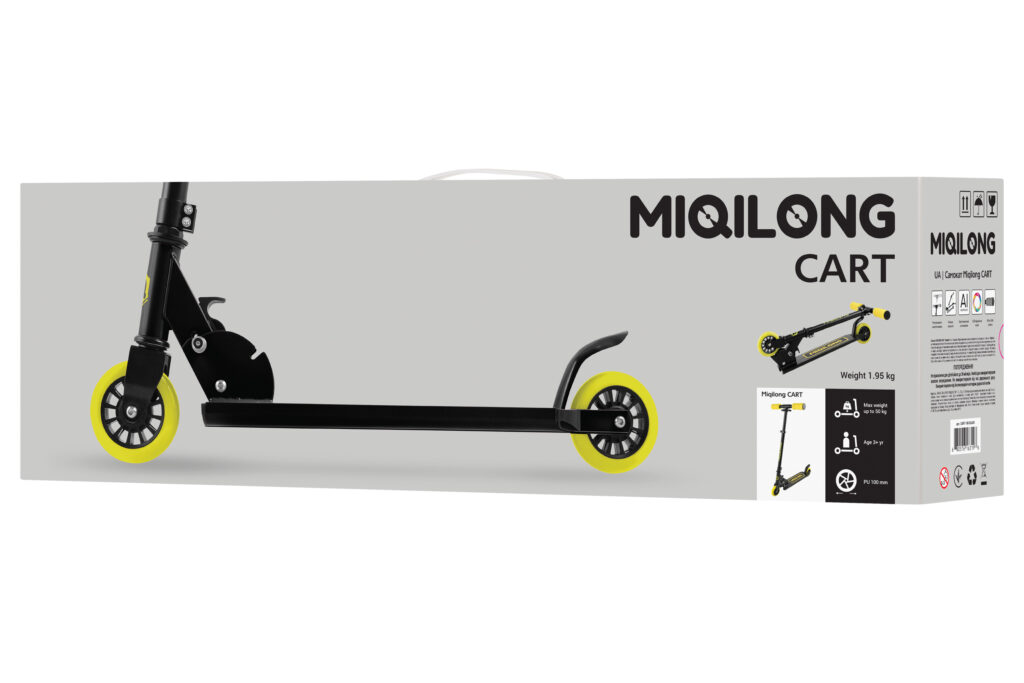 Miqilong Scooter Cart black