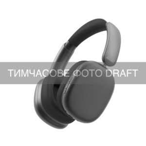 Headphones Over-ear 2E SVOI Plus, BT 5.4, IPX4, SBC, AAC, ANC, Mic, Black