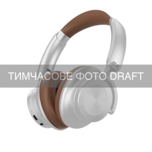 Headphones Over-ear 2E SVOI Pro, BT 5.4, IPX4, SBC, AAC, ANC, Mic, Brown