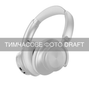 Headphones Over-ear 2E SVOI Pro, BT 5.4, IPX4, SBC, AAC, ANC, Mic, Silver