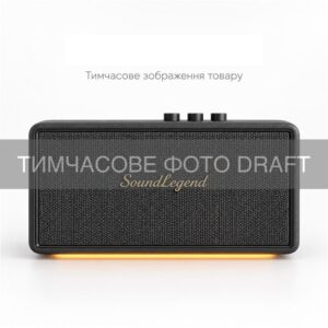 Портативна акустична система 2E SoundLegend Grand 120Вт, BT 5.3, TWS, FLAC, MP3, WAV, ARC, EQ, PowerBank, IPX6, RGB, Чорний