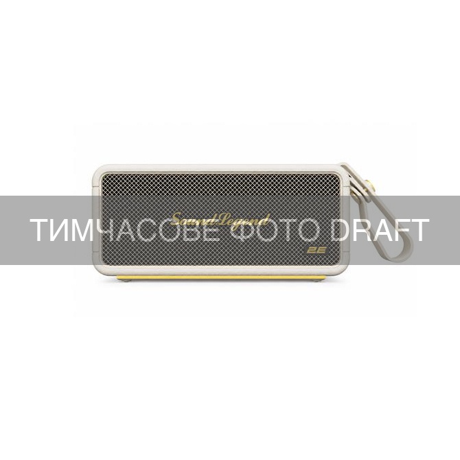 Портативна акустична система 2E SoundLegend 80Вт, BT 5.3, TWS, FLAC, MP3, WAV, EQ, PowerBank, IPX6, RGB, Белый