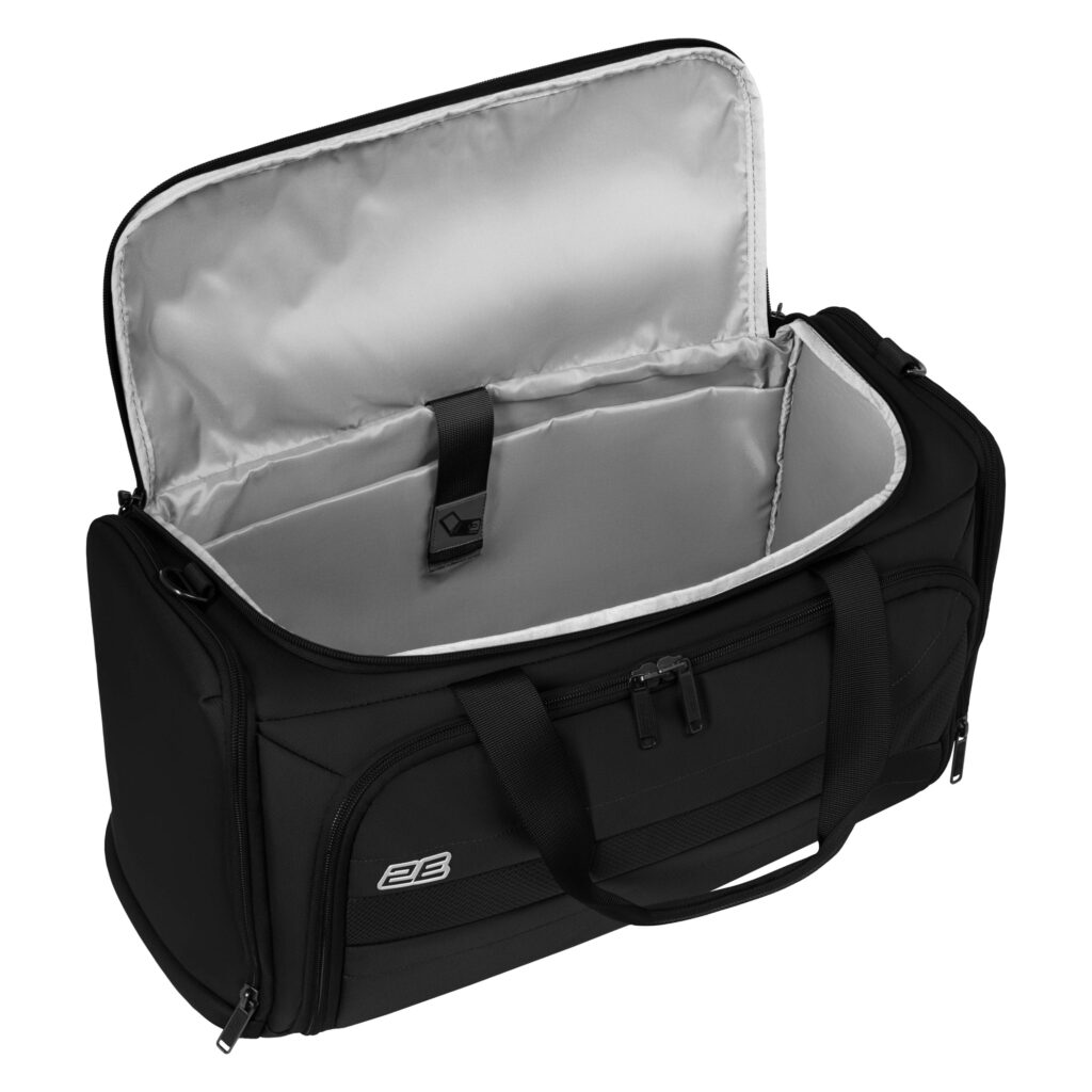 2E travel bag with laptop compart. 17″ Axis, polyester, 26L, black