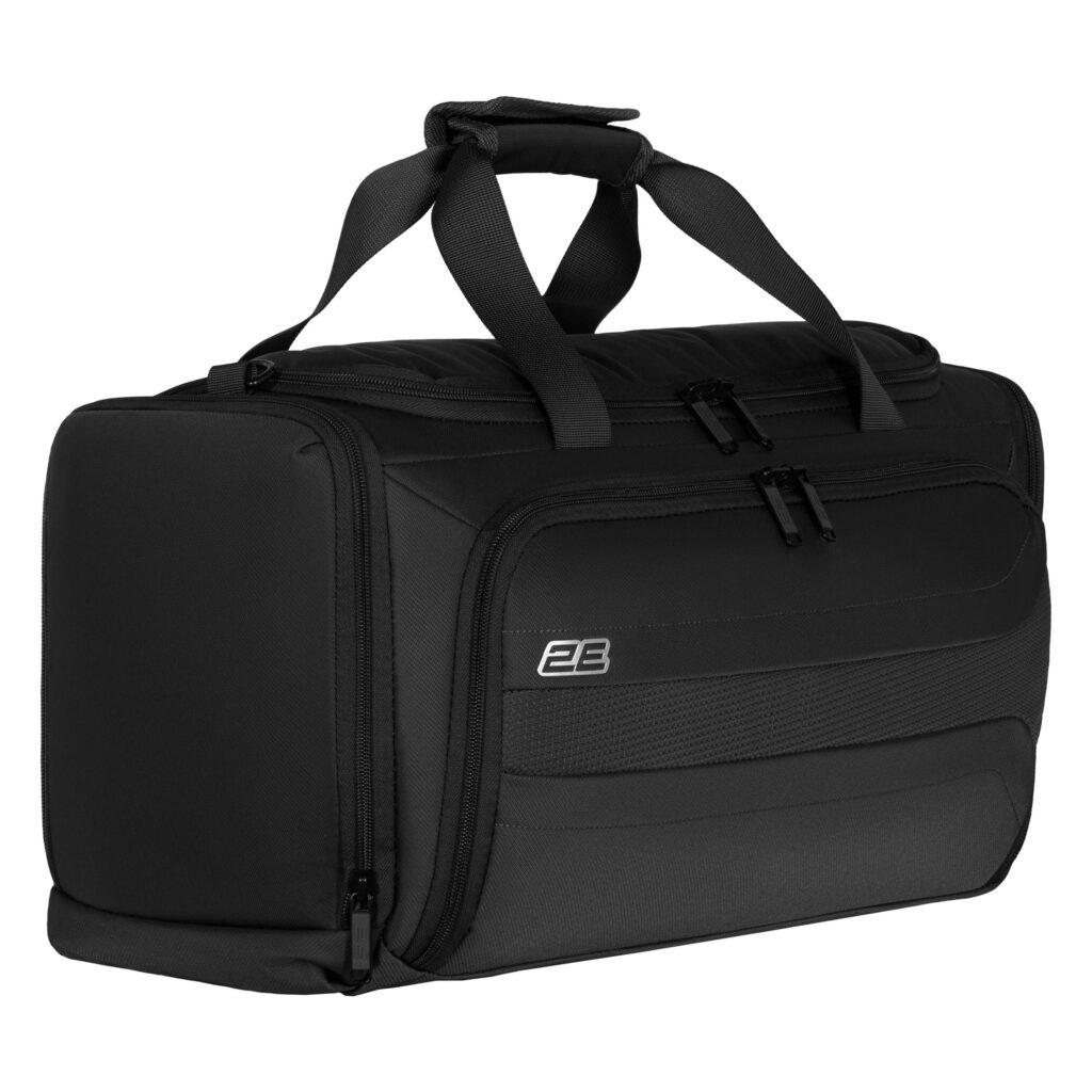 2E travel bag with laptop compart. 17″ Axis, polyester, 26L, black