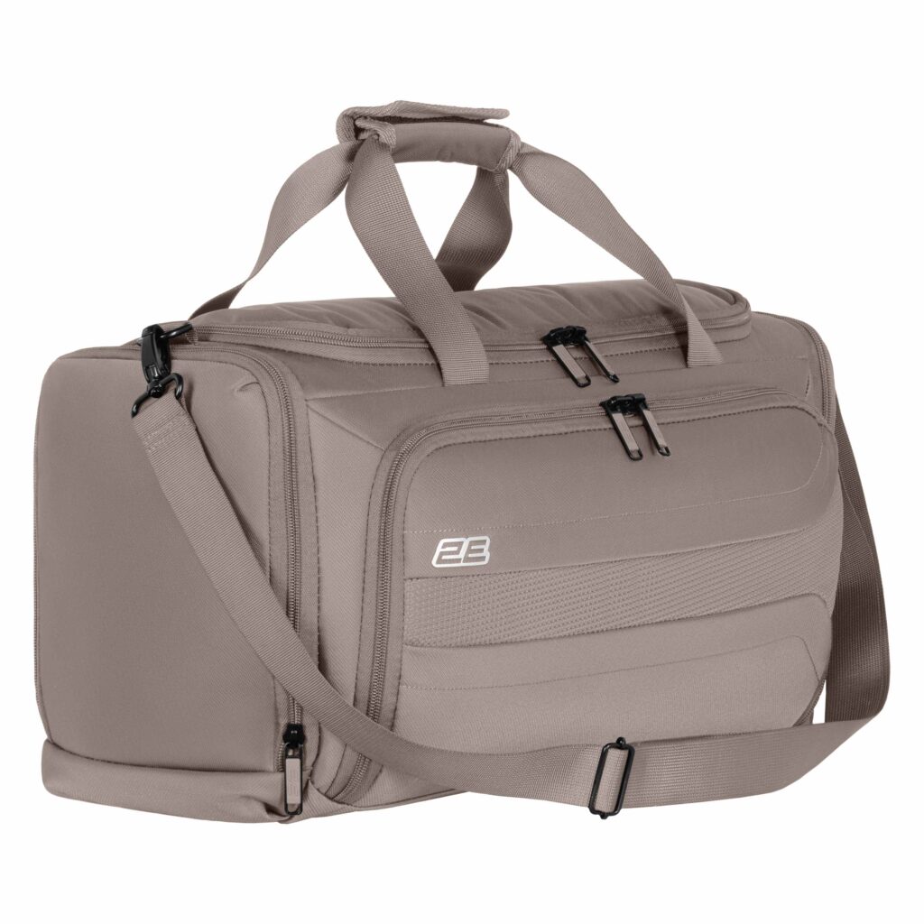2E travel bag with laptop compart. 17″ Axis, polyester, 26L, сhampagne