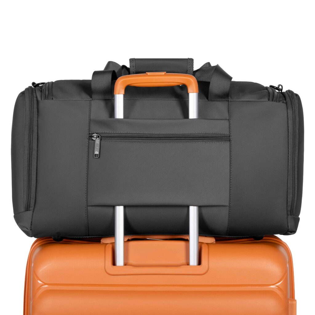 2E travel bag with laptop compart. 17″ Axis, polyester, 26L, grey