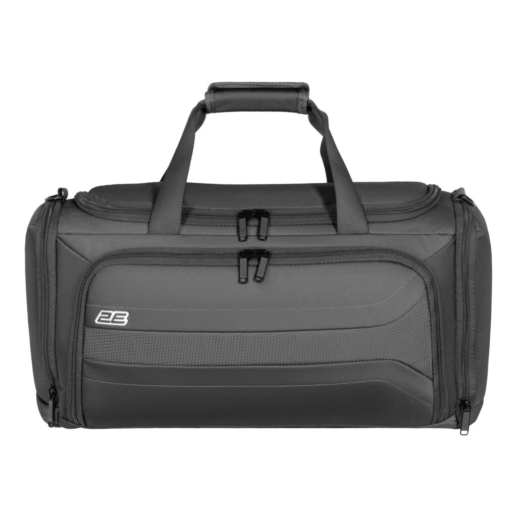 2E travel bag with laptop compart. 17″ Axis, polyester, 26L, grey