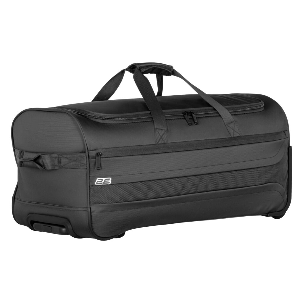 2E wheeled large travel bag  Axis, polyester, 99L, 2 wheels, grey