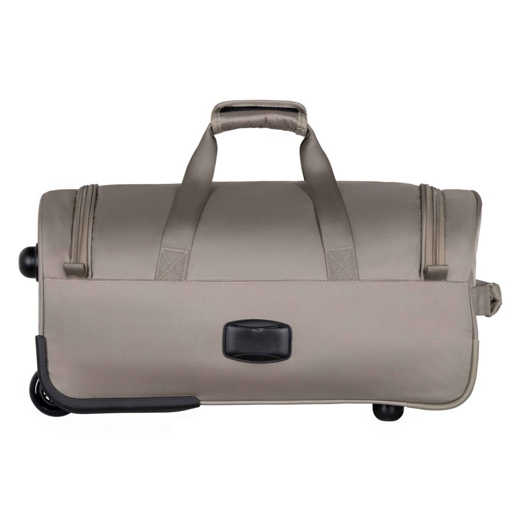 2E wheeled small travel bag Axis, polyester, 55L, 2 wheels, сhampagne