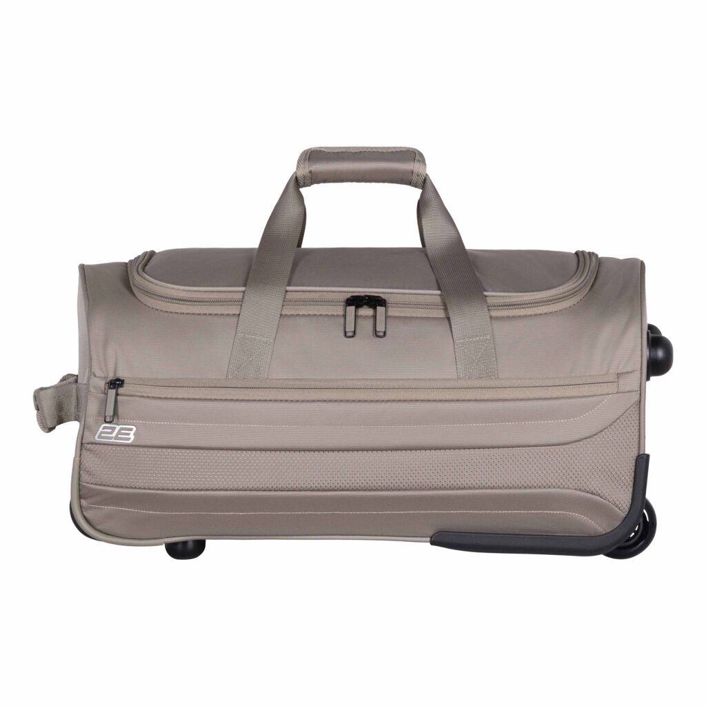 2E wheeled small travel bag Axis, polyester, 55L, 2 wheels, сhampagne