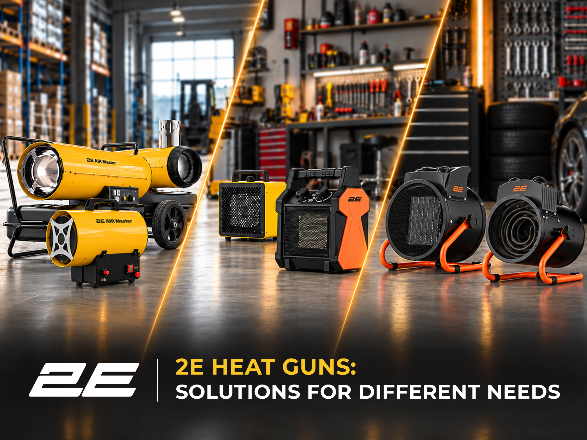 2E Heat Guns: Product Range Overview and Selection Guidelines for the Cold Season