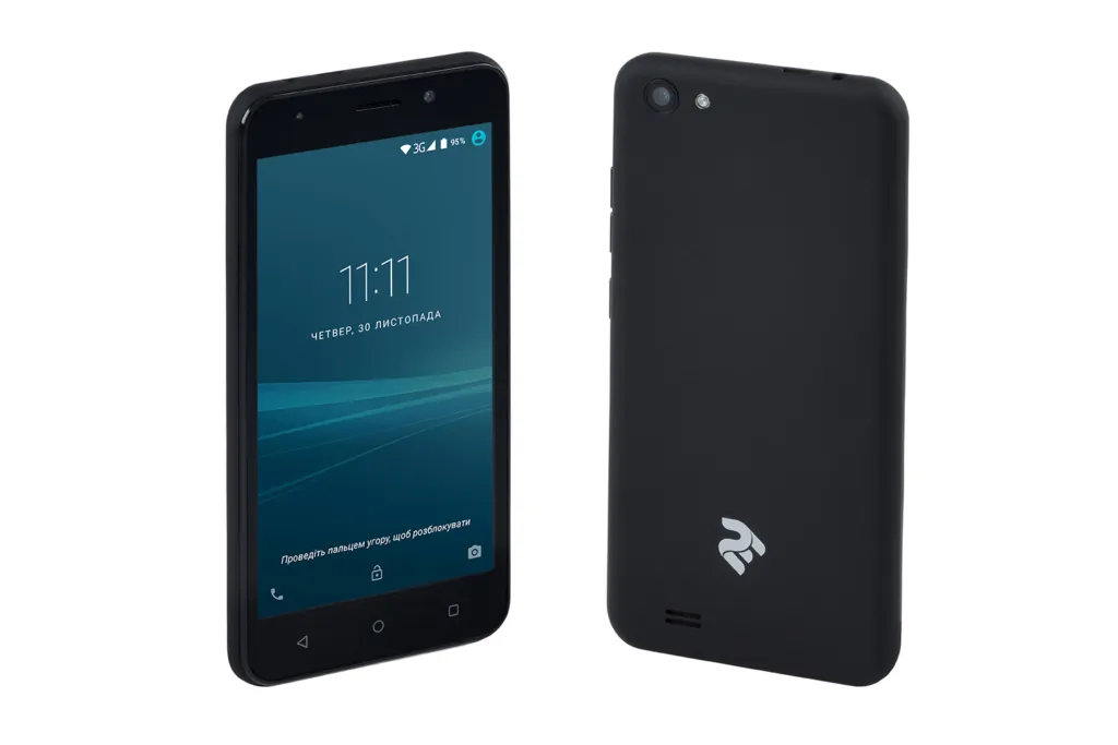 Смартфон 2E E500A DualSim Black