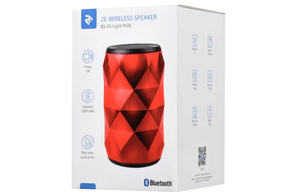 Wireless Speaker 2E BS-05 Color Sound Wireless