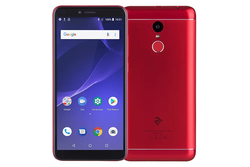Смартфон 2E F572L 2018 DualSim Red
