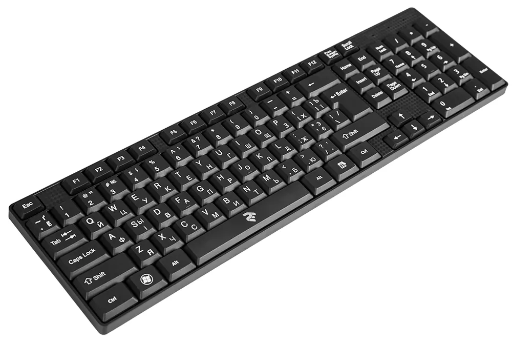 Keyboard 2E KS 106 USB Black