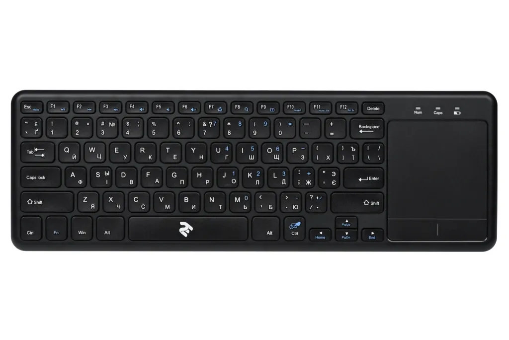 Клавиатура с тачпадом 2E KT100 WL Black