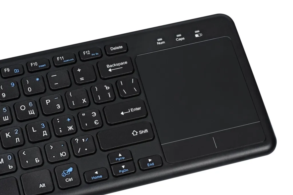 Клавиатура с тачпадом 2E KT100 WL Black