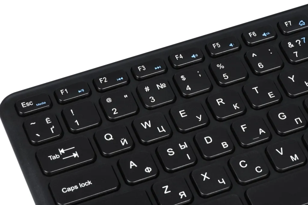 Клавиатура с тачпадом 2E KT100 WL Black
