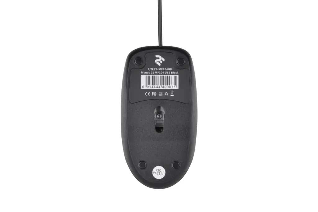 2E Миша MF104 USB Black
