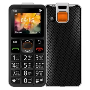 Мобільний телефон 2E T180 SingleSim Black