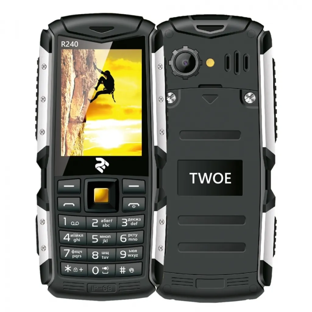 Mobile Phone 2E R240 DualSim Black