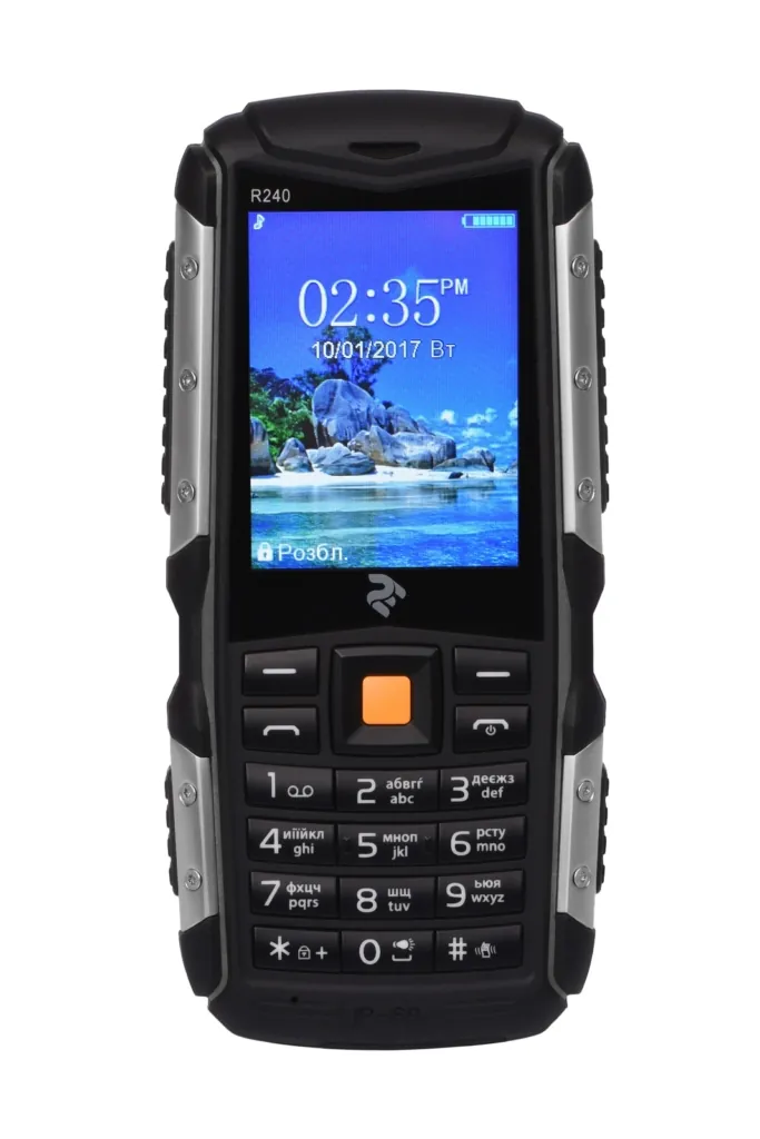 Mobile Phone 2E R240 DualSim Black