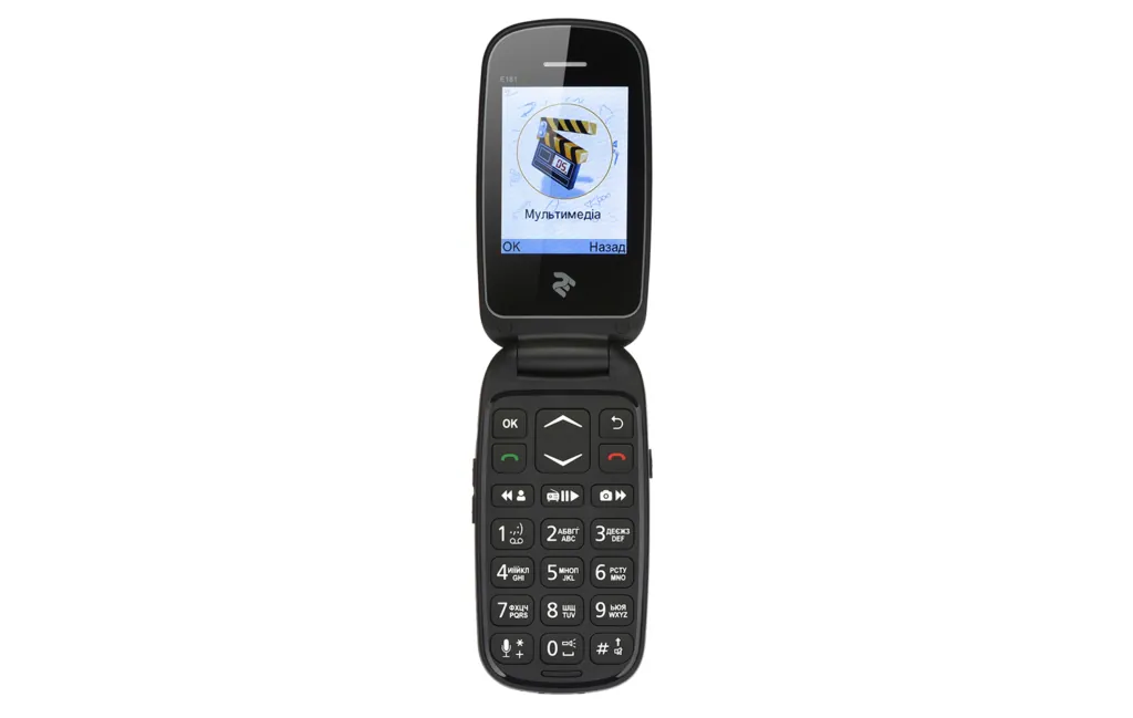 Мобильный телефон 2E E181 DualSim Black