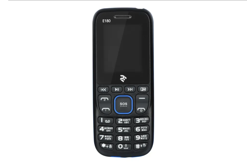 Mobile Phone 2E E180 DualSim Black-Blue