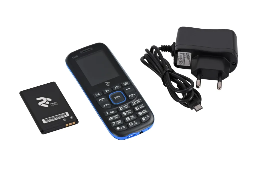 Mobile Phone 2E E180 DualSim Black-Blue