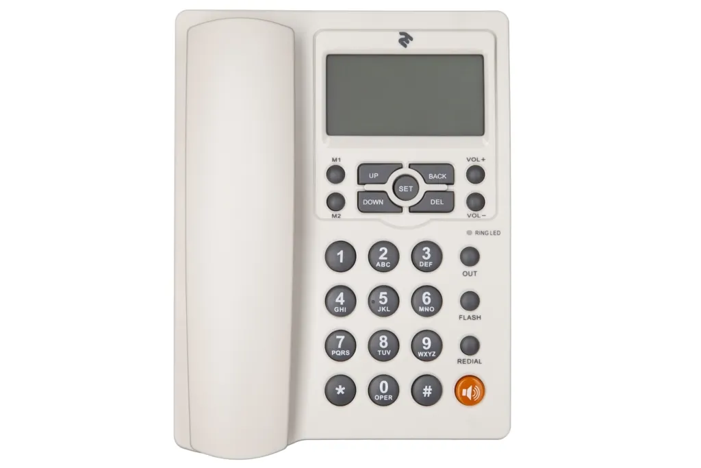 Аналоговый телефон 2E AP-410 White