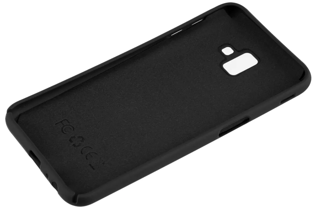 2Е Case for Samsung J6 Plus (J610F), Dots, Black