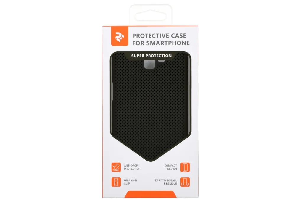 2Е Case for Samsung J6 Plus (J610F), Dots, Black
